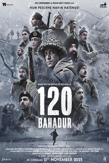 120 Bahadur (Hindi w EST) - in theatres 11/21/2025